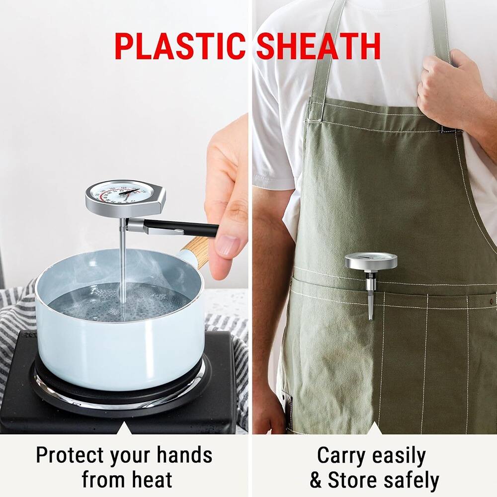 PLASTIC SHEATH

Protect your hands from heat

Carry easily & Store safely