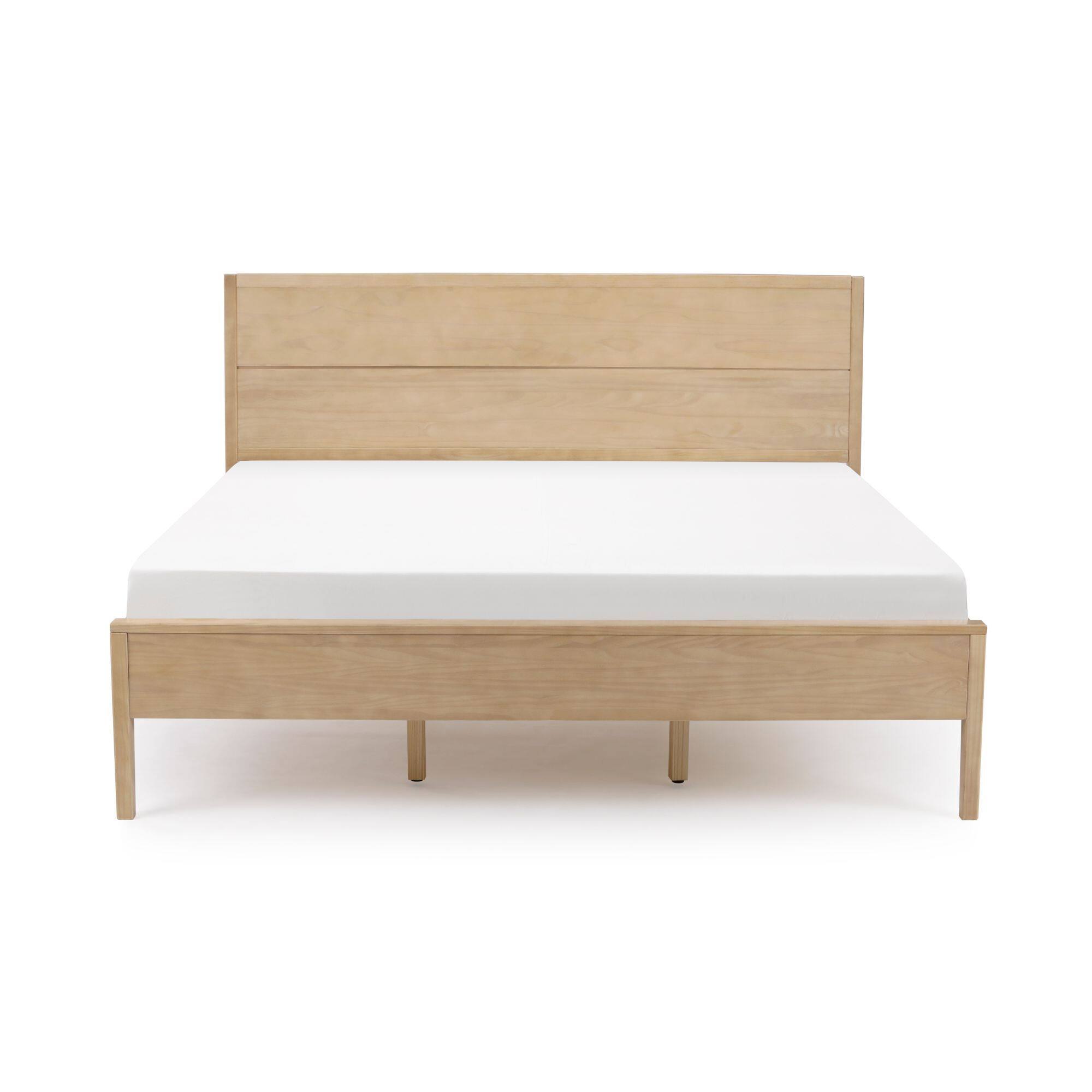 Alt View 6. Plank+Beam - Haven King Bed, Blonde - Blonde.