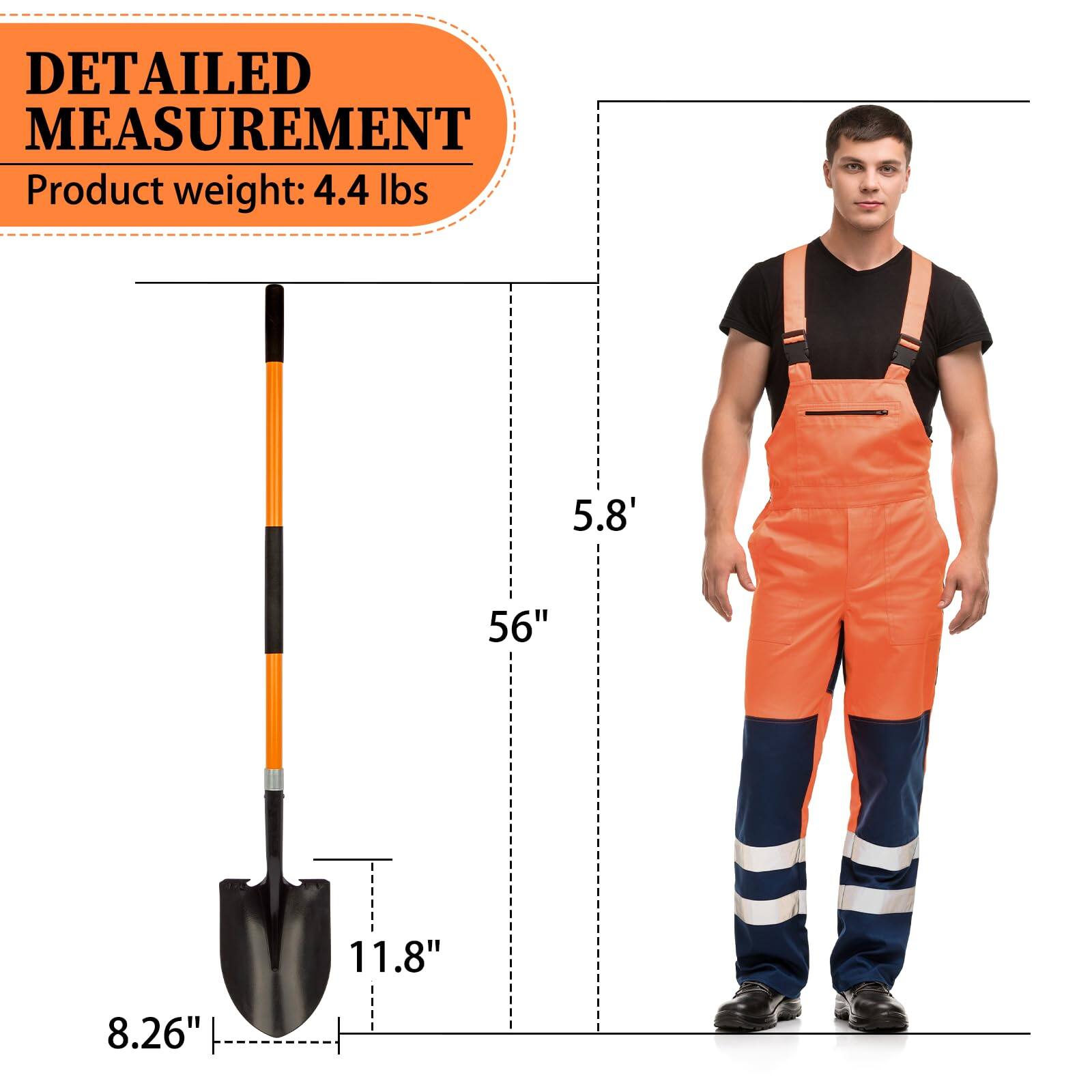 DETAILED MEASUREMENT  
Product weight: 4.4 lbs  

5.8'  
56"  
11.8"  
8.26"