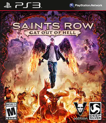 Front. Deep Silver - Saints Row: Gat Out Of Hell. - M (Mature 17+)