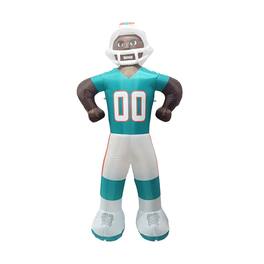 Logo Brands - Miami Dolphins Player Lawn Inflatable - Multicolor