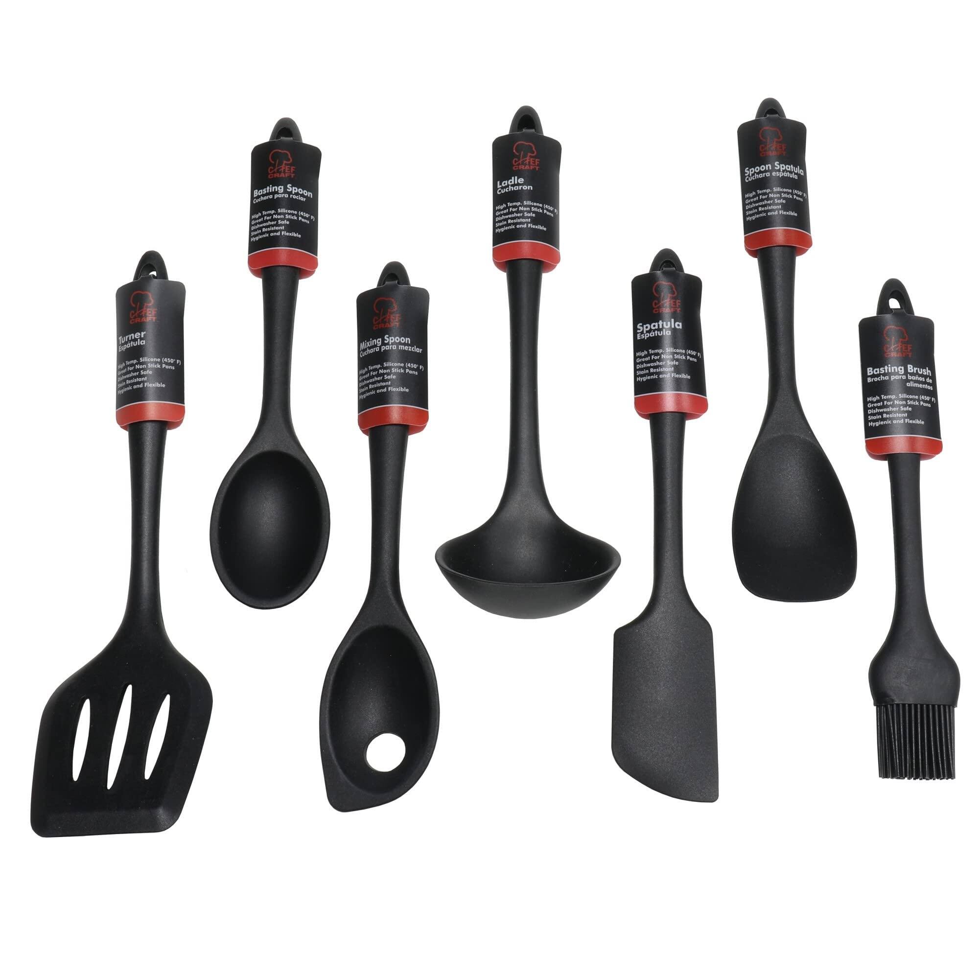 - Basting Spoon
- Mixing Spoon
- Ladle Cucharon
- Spatula
- Basting Brush