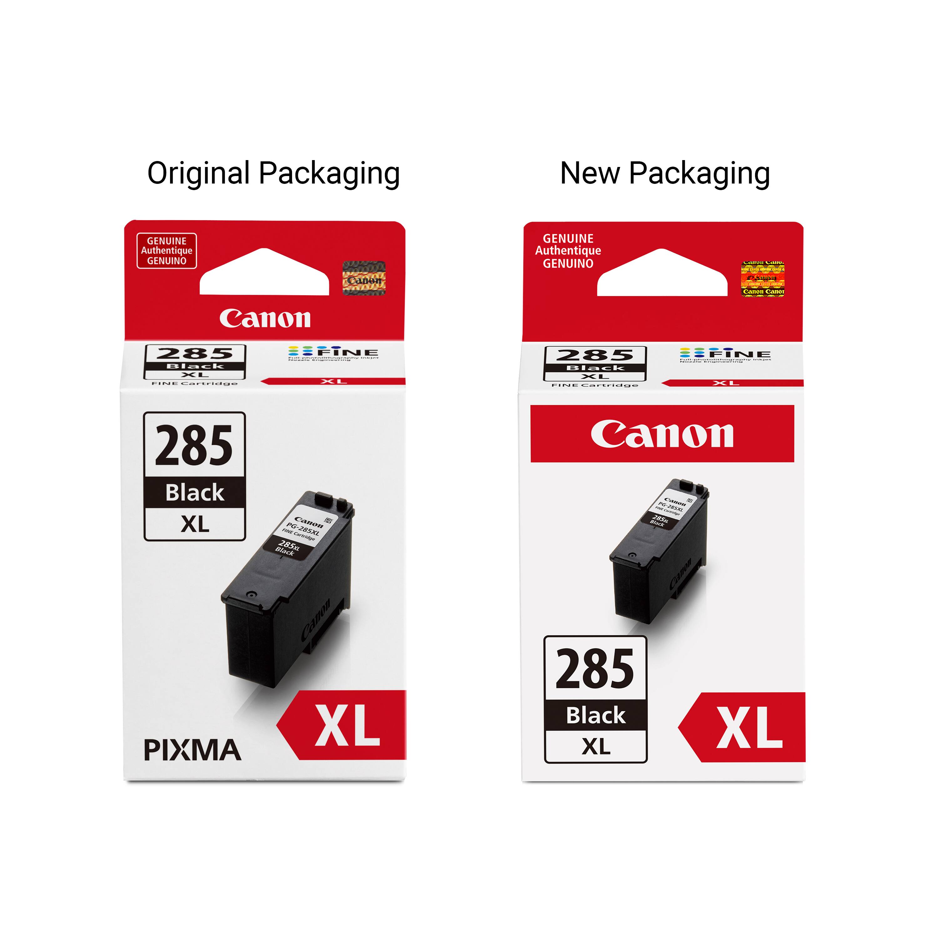 Original Packaging New Packaging GENUINE Authentique GENUINO - i Canon 285 Black ... : Corrigé IPINE E ee 285 IFINE nalnigad : | niach X. : -. w...i..c.m 285 Black XL n - ~ - - JMINK  283m Canon 2 - -E J PIXMA Cnoa XL 285 Black XL XL
