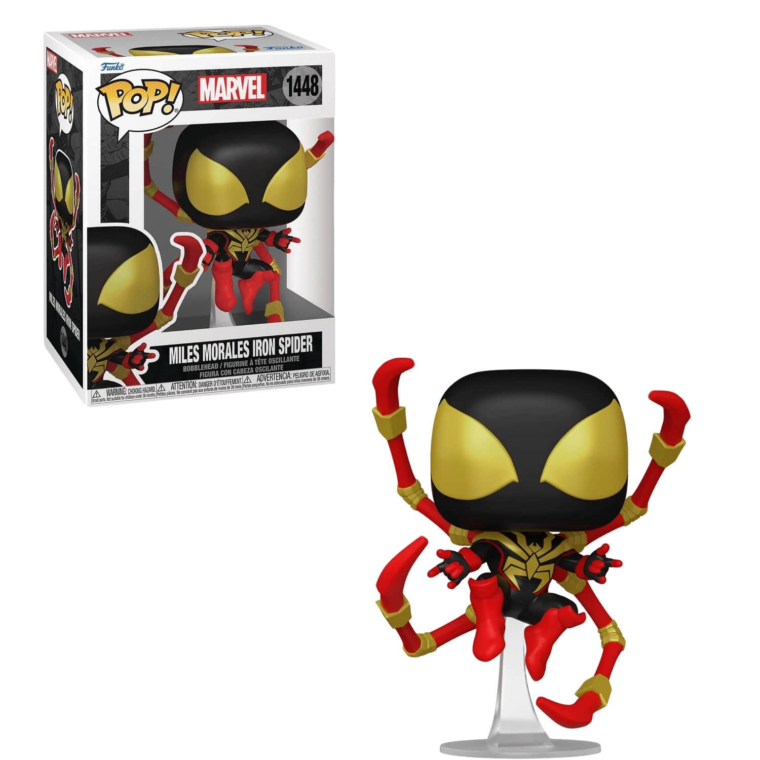 Funko Pop! Spider-Man - Miles Morales Iron Spider - Multicolor
