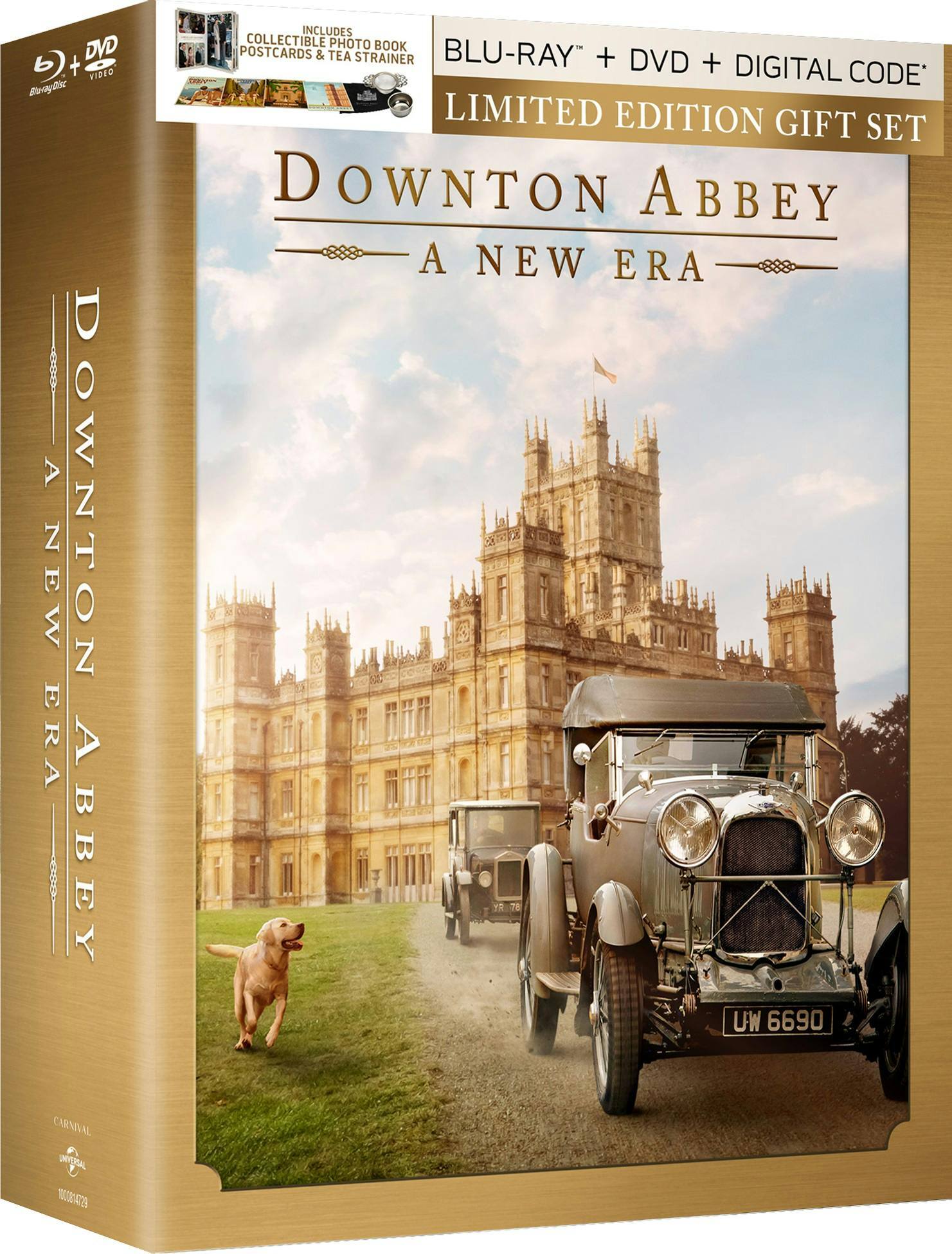 Angle. Downton Abbey: A New Era (Limited Edition Gift Set with DVD) [Blu-ray].