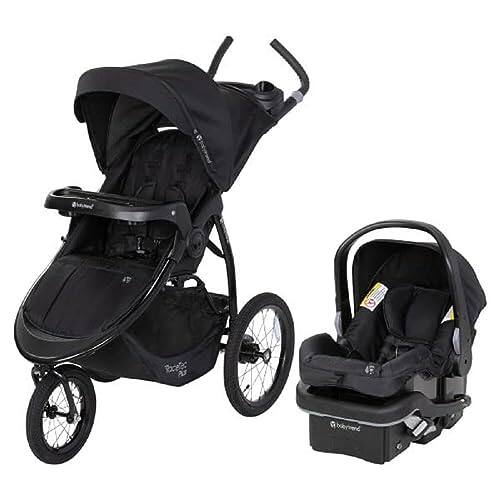 Reds Spade - Expedition Race Tec Jogger Travel System With Ally Car Seat Ultra Grey - Ultra Black Plus Travel System