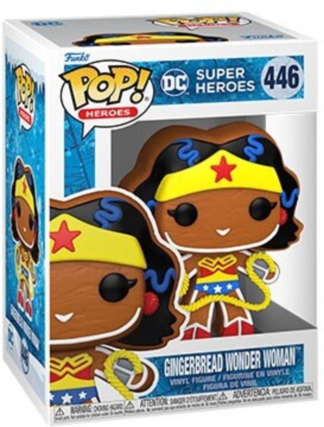 Funko POP! DC Super Heroes 446  
Gingerbread Wonder Woman  
Vinyl Figure / Figurine en Vinyle / Figura de Vinilo