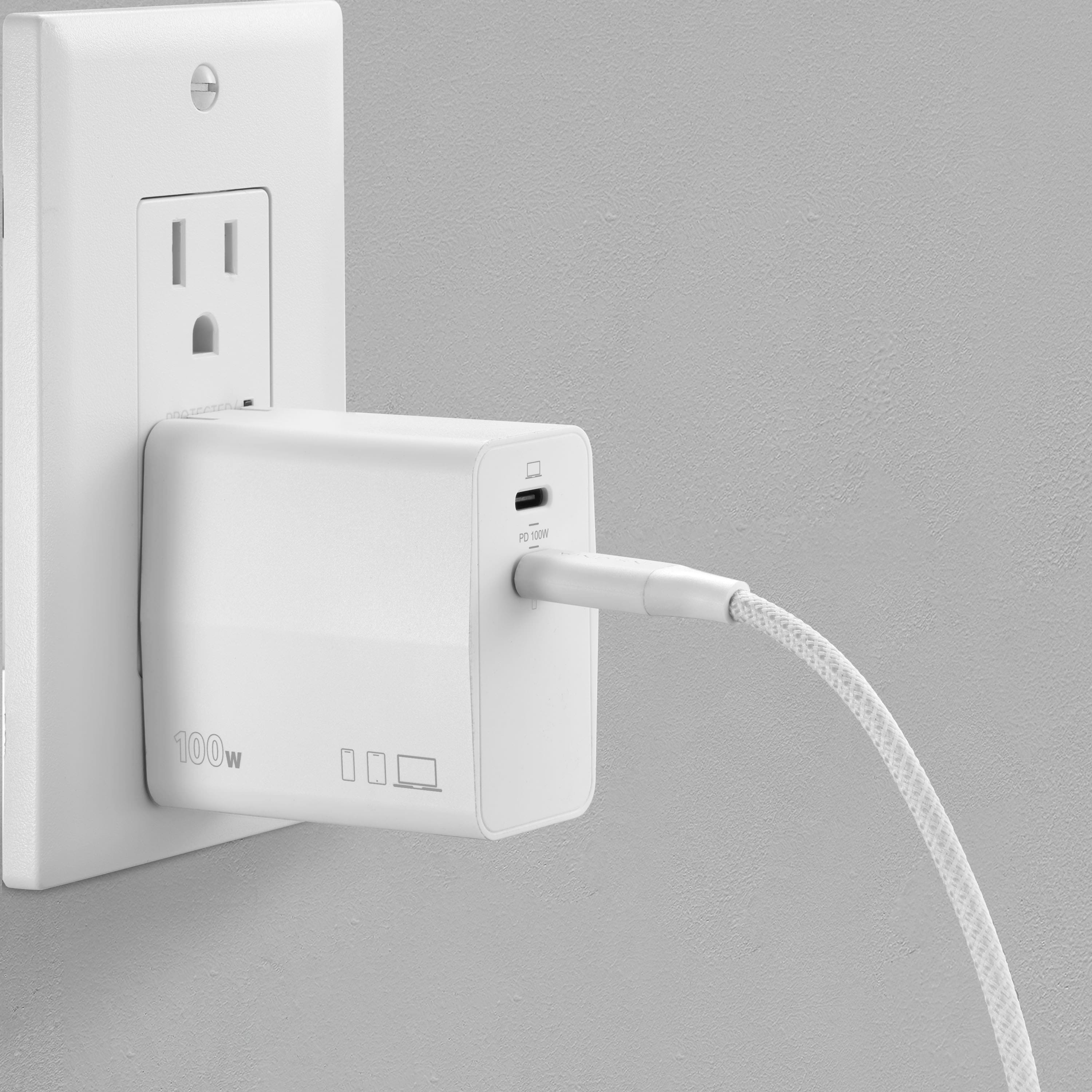 The text on the image reads "100W 100W 100W." This is likely a typo or an error in the text, as it is repeated three times. The correct text should be "100W 100W 100W" or "100W 100W 100W."