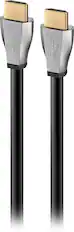 Front. Rocketfish™ - 1.5' 4K UltraHD/HDR In-Wall Rated HDMI Cable - Black.