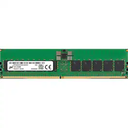 Crucial - Micron MTC10F108YS1RC48BR DDR5 ECC Registered Memory 24GB 4800MHz 288-Pin - Green