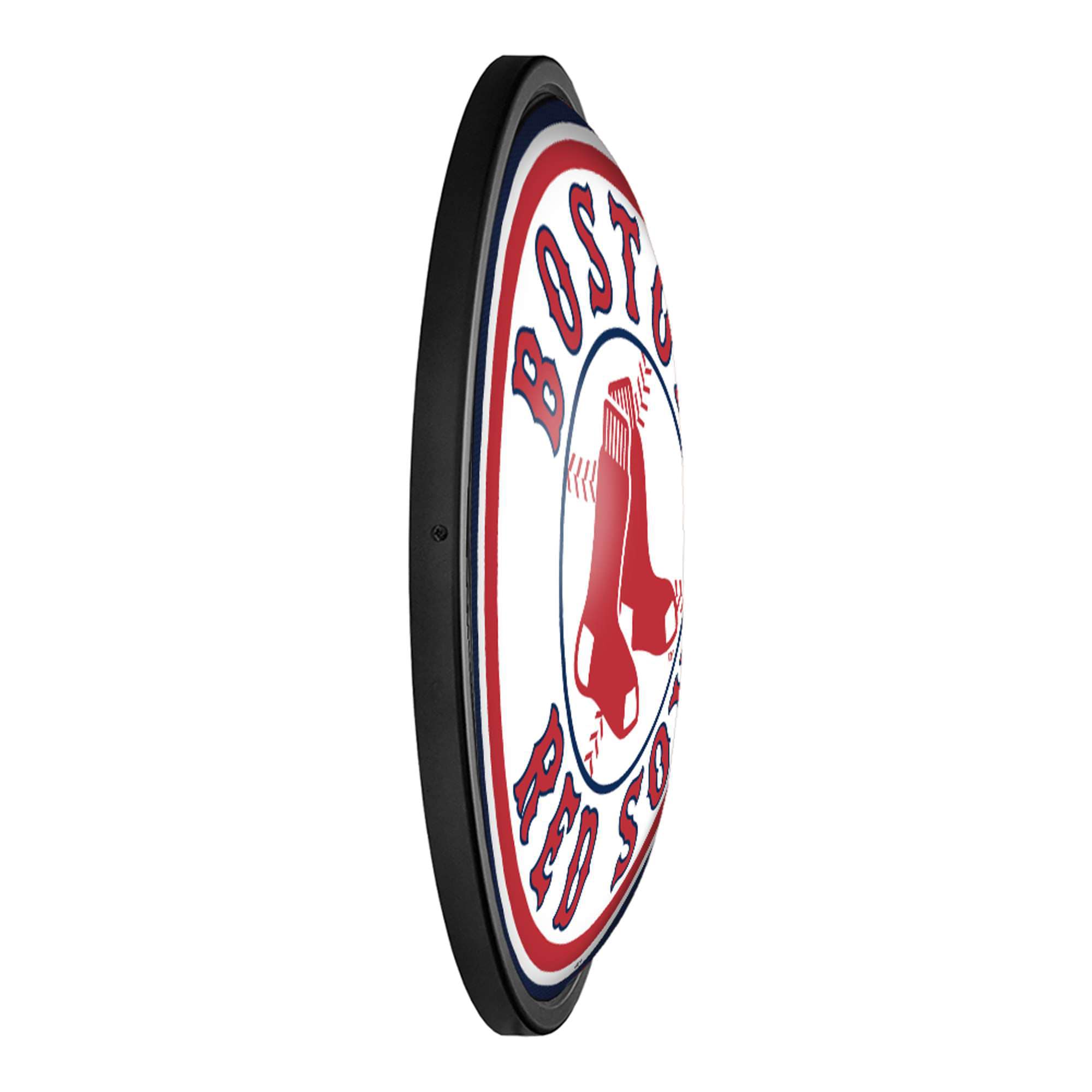 Alt View 2. The Fan-Brand - 18'' Round Slimline Illuminated Wall Sign - Multicolor.