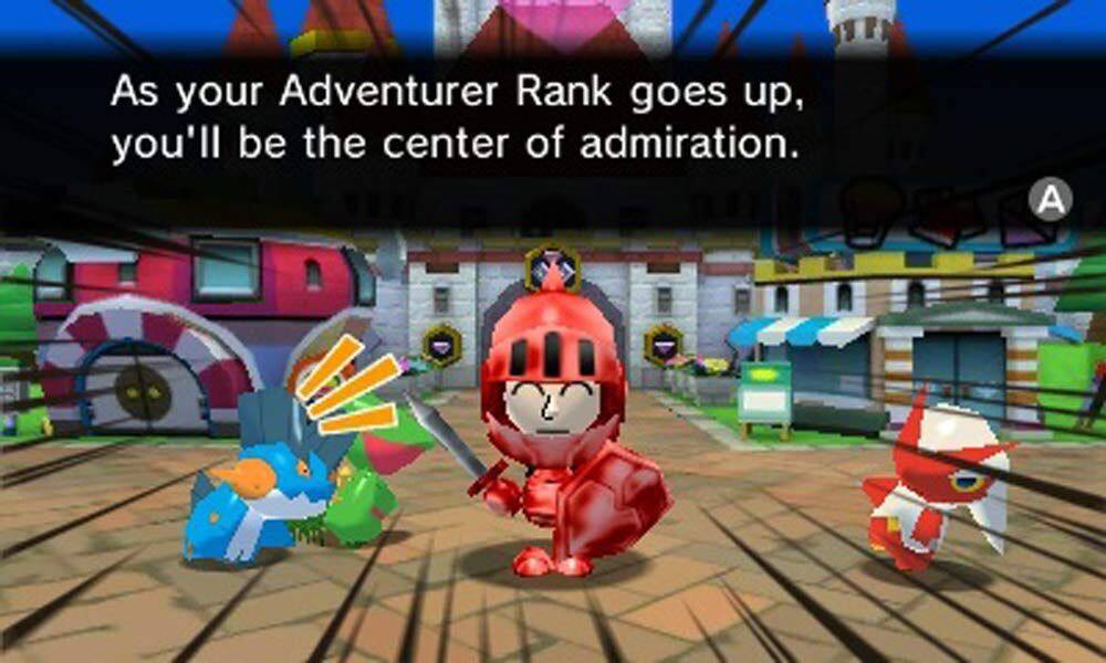 As your Adventurer Rank goes up, you'll be the center of admiration.