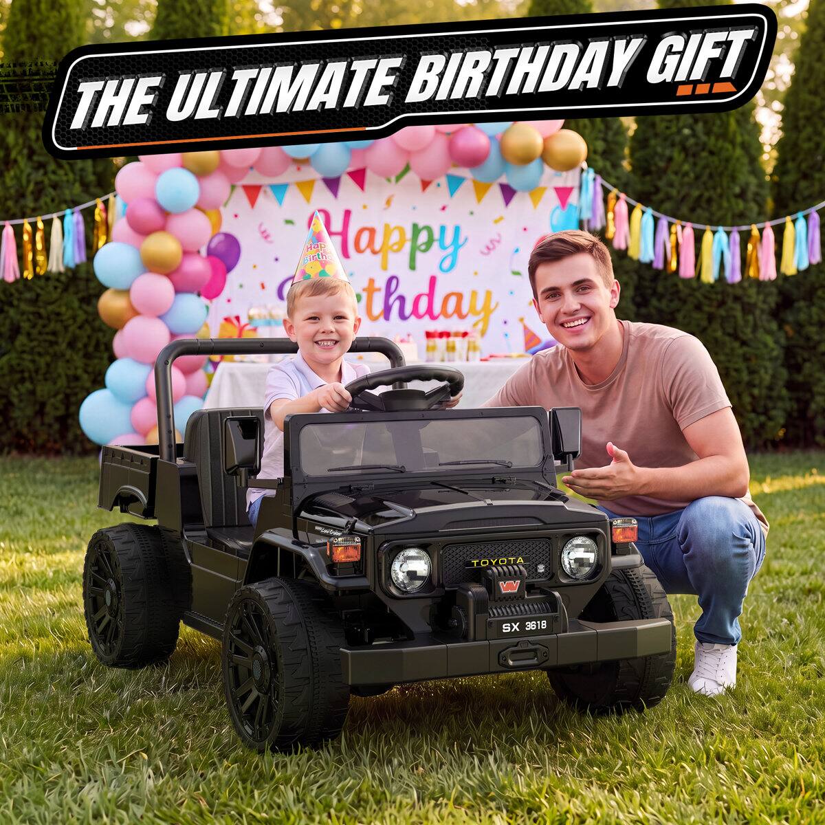 BIRTHDAY GIFT THE ULTIMATE

Happy Birthday

TOYOTA W
SX 3618