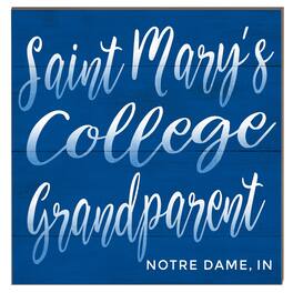 Jardine - Saint Mary's Belles 10" x 10" Grandparent Plaque - Navy