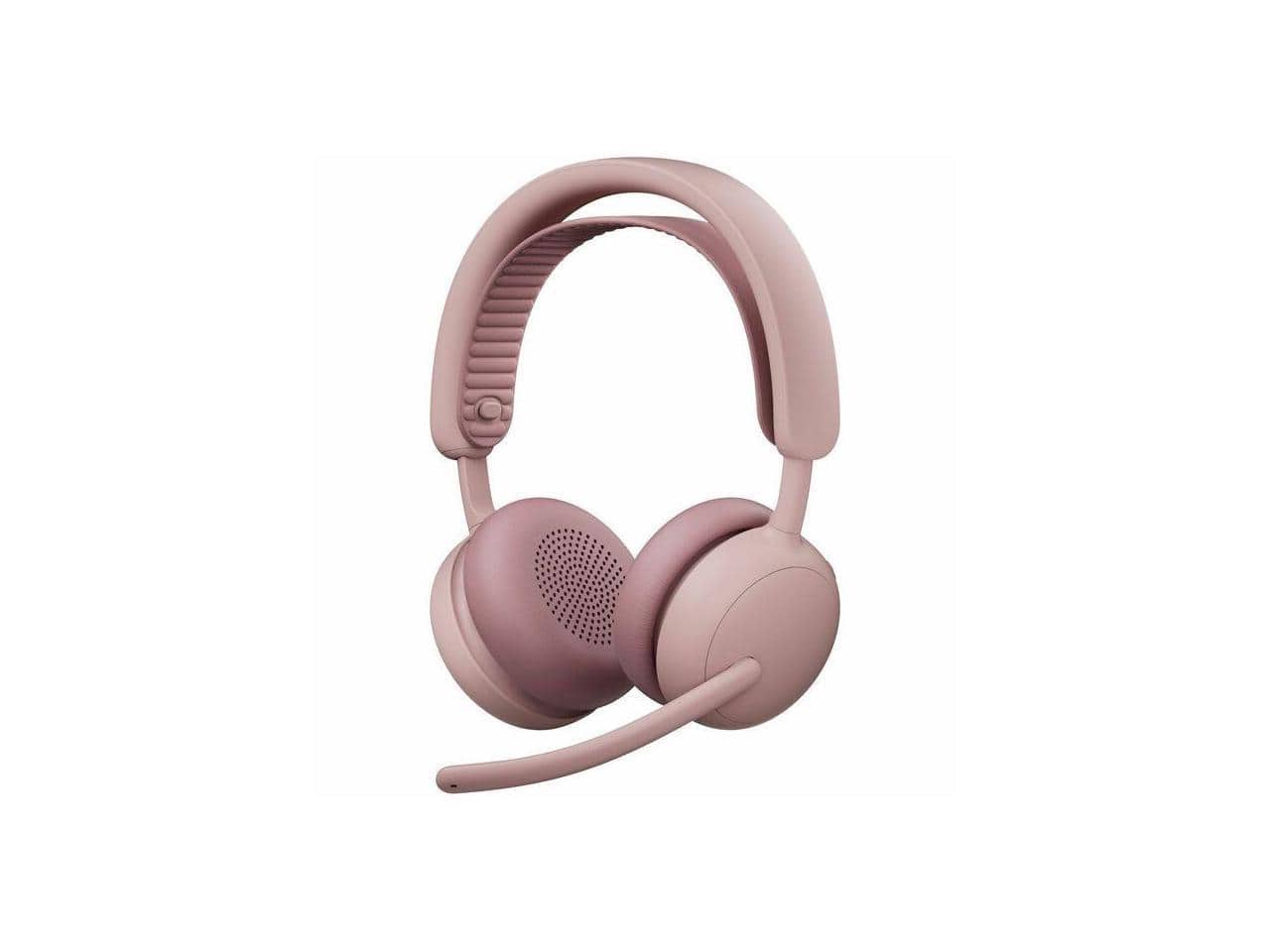 Logitech - Zone Wireless 2 ES - Noise-Canceling Wireless Headset with Adaptive Hybrid ANC ( UC) - Rose