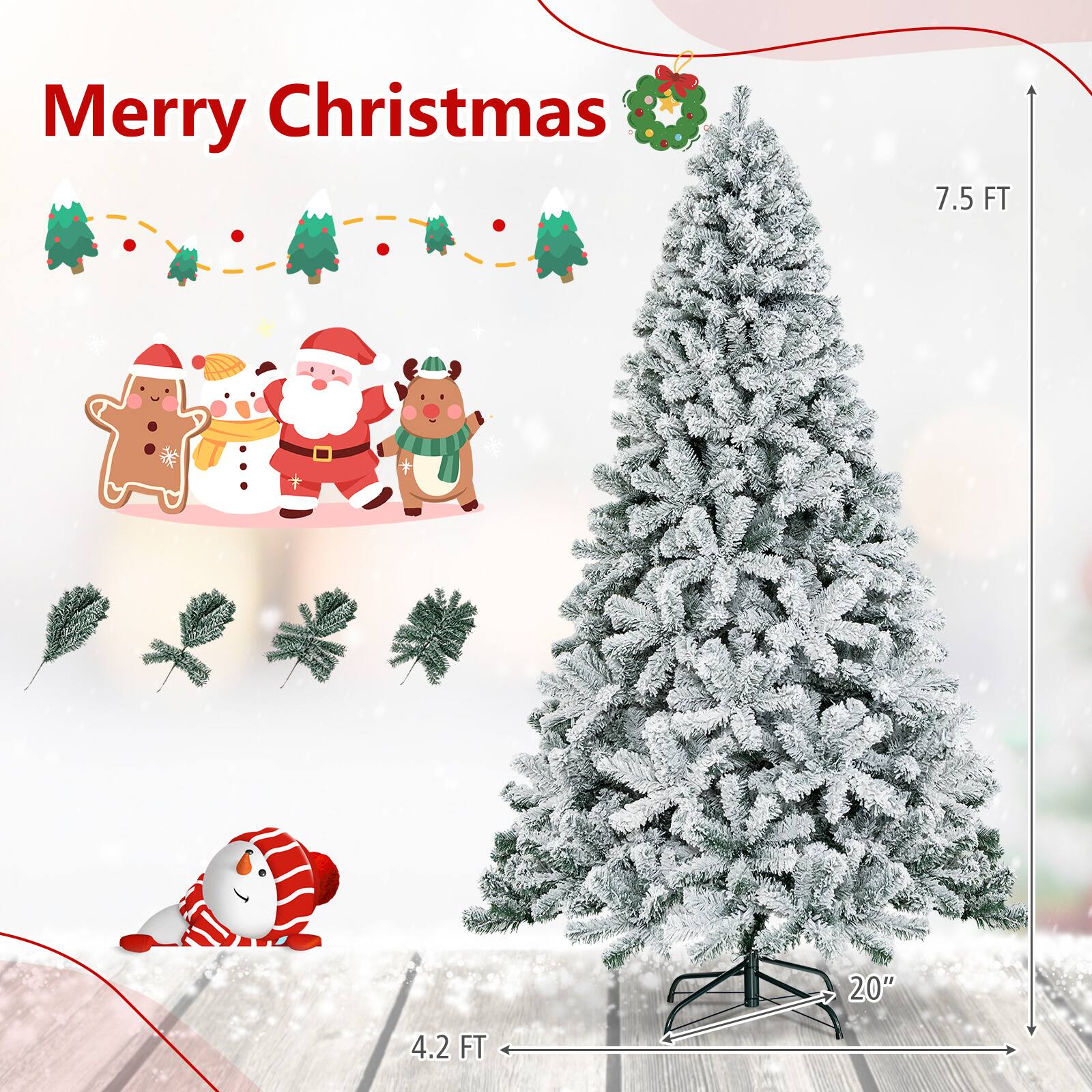 Merry Christmas

7.5 FT

20"

4.2 FT