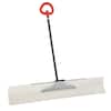 Front. Mirfee - 48in Heavy-Duty Snow Pusher, Plastic Snow Plow Shovel with Ergonomic Grip for Driveway.