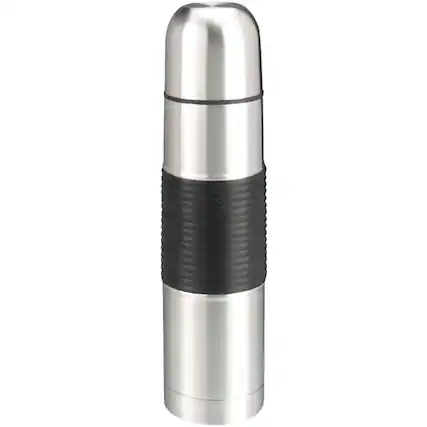 Front. Brentwood - GEOJUG Stainless Steel Vacuum-Insulated Coffee Thermos 16-Ounce - Stainless Steel.