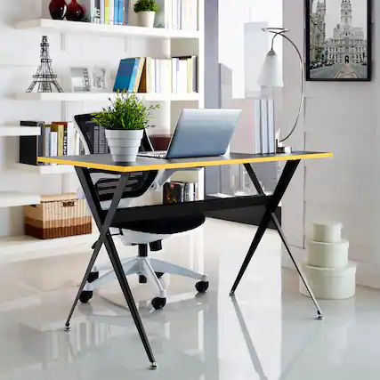 The text in the image is not clearly visible or legible. However, based on the context of the image, which shows a modern office setup, here is a plausible correction and grouping of the text that might be present:
1. **On the Laptop Screen:**
- (Not visible or legible)
2. **On the Books and Decorations:**
- (Not clearly visible or legible)
3. **On the Picture Frame:**
- (Not visible or legible)
4. **On the Desk and Surroundings:**
- (Not visible or legible)
If you have specific text that you believe is part of the image and need help with, please provide more details or a clearer section of the text.