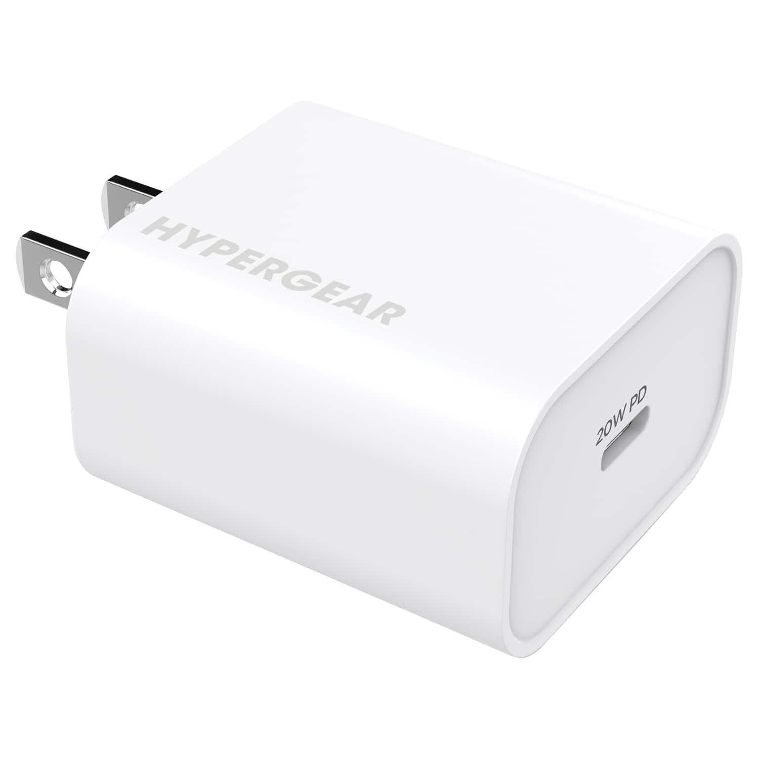 HyperGear - 20-Watt Power Delivery USB-C Wall Charger - White