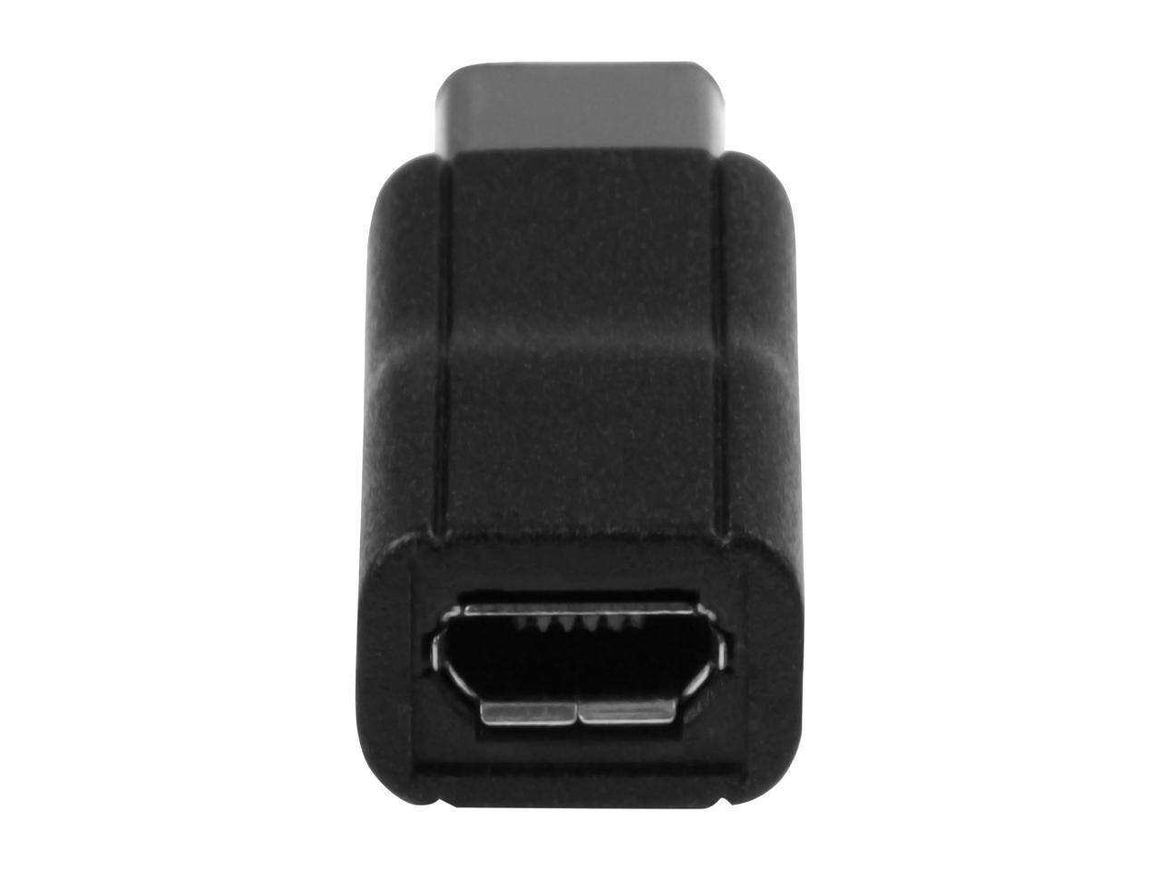 Alt View 3. Startech - StarTech.com USB C to USB Micro B Adapter, USB 2.0, USB-C to Micro B M/F Connector.