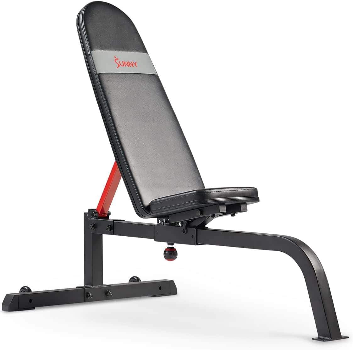 Sunny Health & Fitness - Advanced Adjustable Multifunction Weight Bench - Black