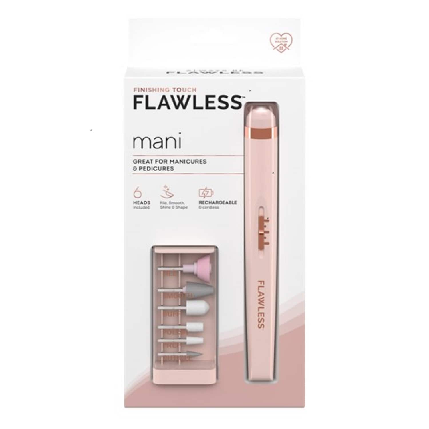 Angle Zoom. Flawless - FLAWLS FT NAILS 2/3PK/1CT - Rose.