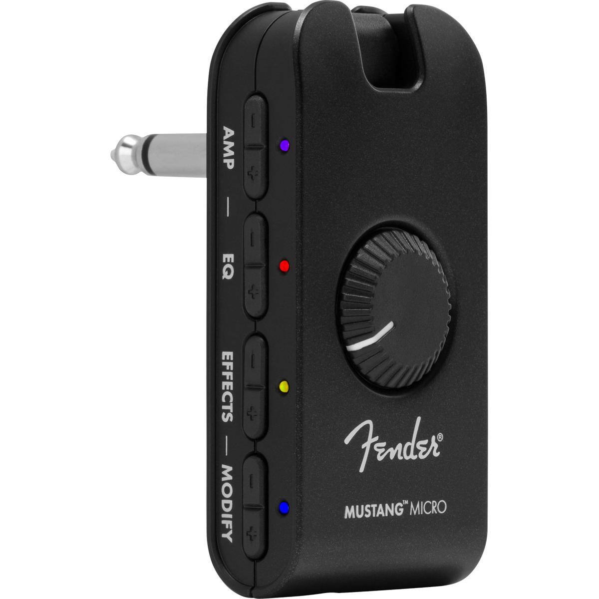 AMP | EQ | EFFECTS | MODIFY  
Fender MUSTANG MICRO