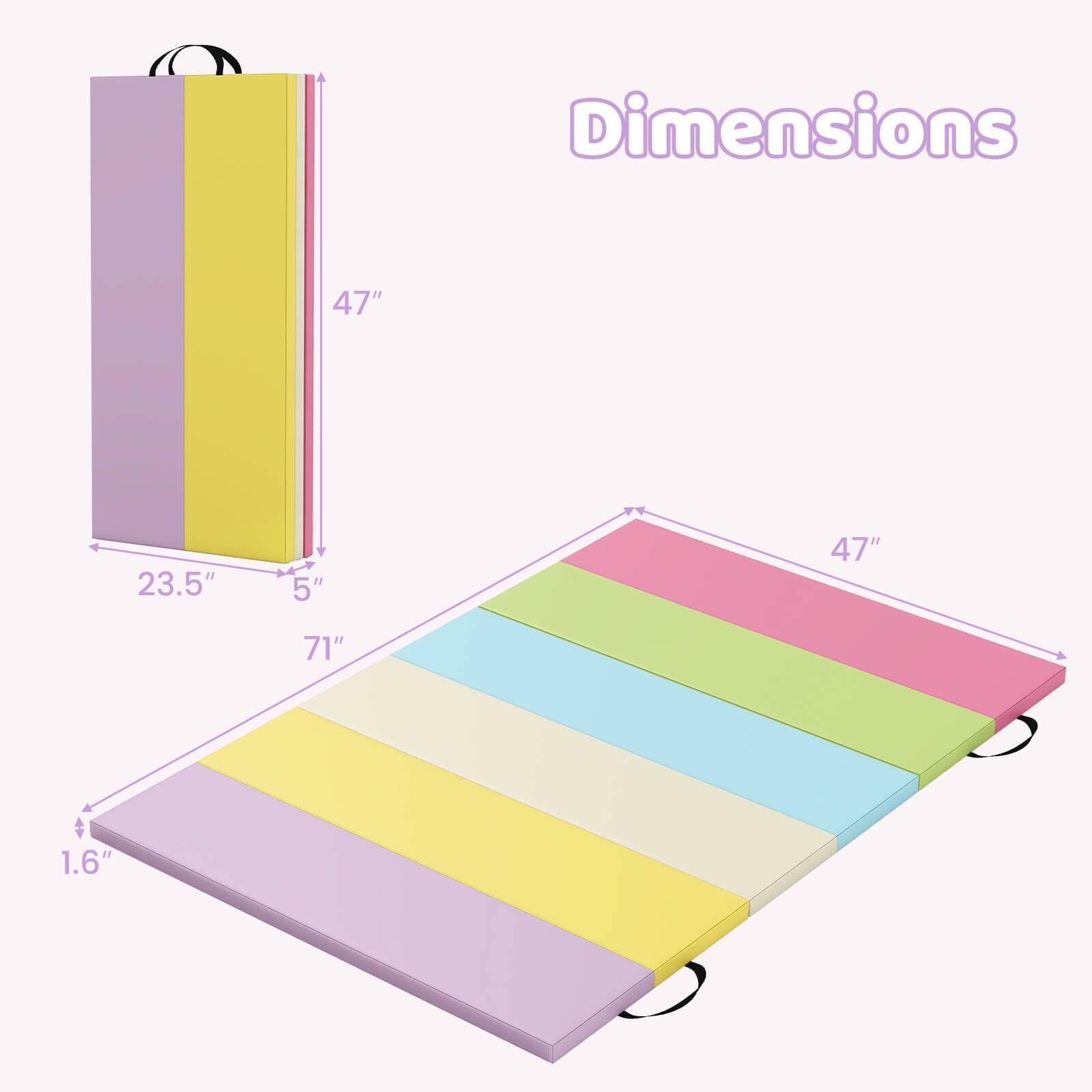 Dimensions: 47" x 23.5" x 5" x 71" x 1.6"