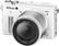 Left. Nikon - 1 AW1 Waterproof Mirrorless Camera with 11-27.5mm Lens - White.