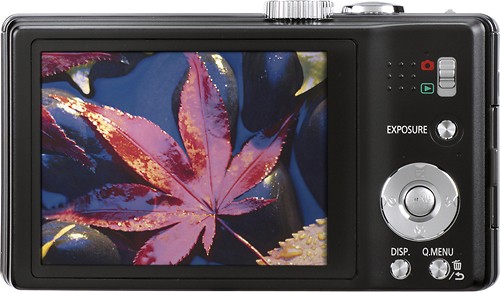 Panasonic Lumix DMC-ZS8 14.1 MP Digital Camera with 16x Wide Angle Optical  Image Stabilized Zoom and 3.0-Inch LCD (Black) (OLD MODEL)