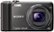 Front Standard. Sony - Cyber-shot 16.2-Megapixel Digital Camera - Black.