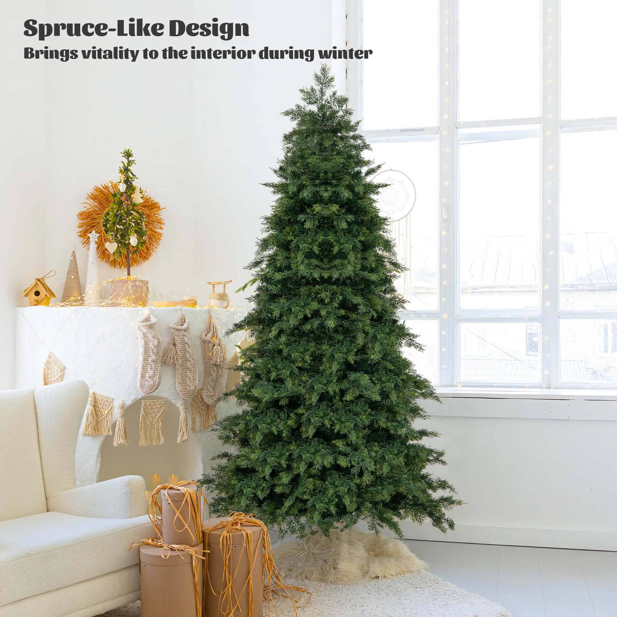 Spruce-Like Design Brings Vitality to the Interior During Winter