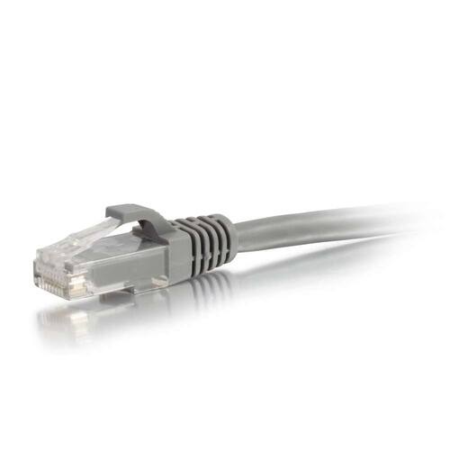 C2G - Refurbished Excellent - 757120006589 4-feet CAT6a Ethernet Network Patch Cable - Snagless - Unshielded (UTP) - 1x RJ-45 Male - 1x RJ-45 Male - 1 - Gray