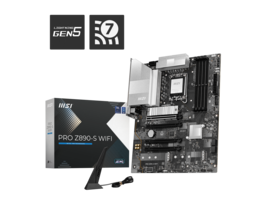 MSI - PRO Z890-S WIFI LGA 1851 Intel Z890 ATX Motherboard