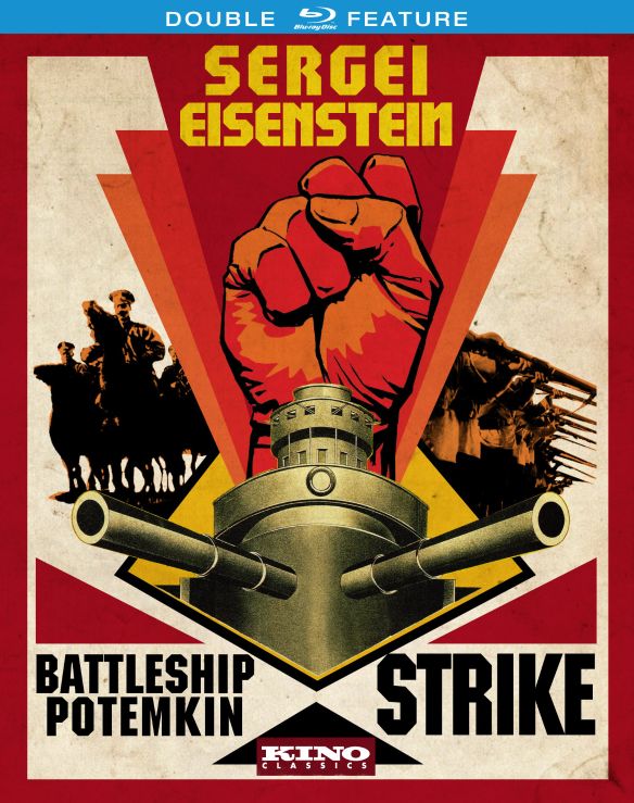 Sergei Eisenstein Double Feature: Battleship Potemkin/Strike [2 Discs] [Blu-ray]