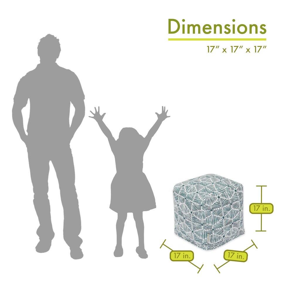 Dimensions  
17" x 17" x 17"  
17 in.  
17 in.  
17 in.