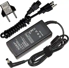 HQRP - 19V AC Adapter for Samsung BN44-00837A A6619_FSM UN32J5205 UN32J5205AFXZA UN32J5205AF UN32J525DAF UN32M4500 HDTV TV