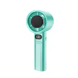 Kitcheniva - Portable USB Turbine Fan High-Speed Handheld Mini Cooling Device Turquoise - Turqouise