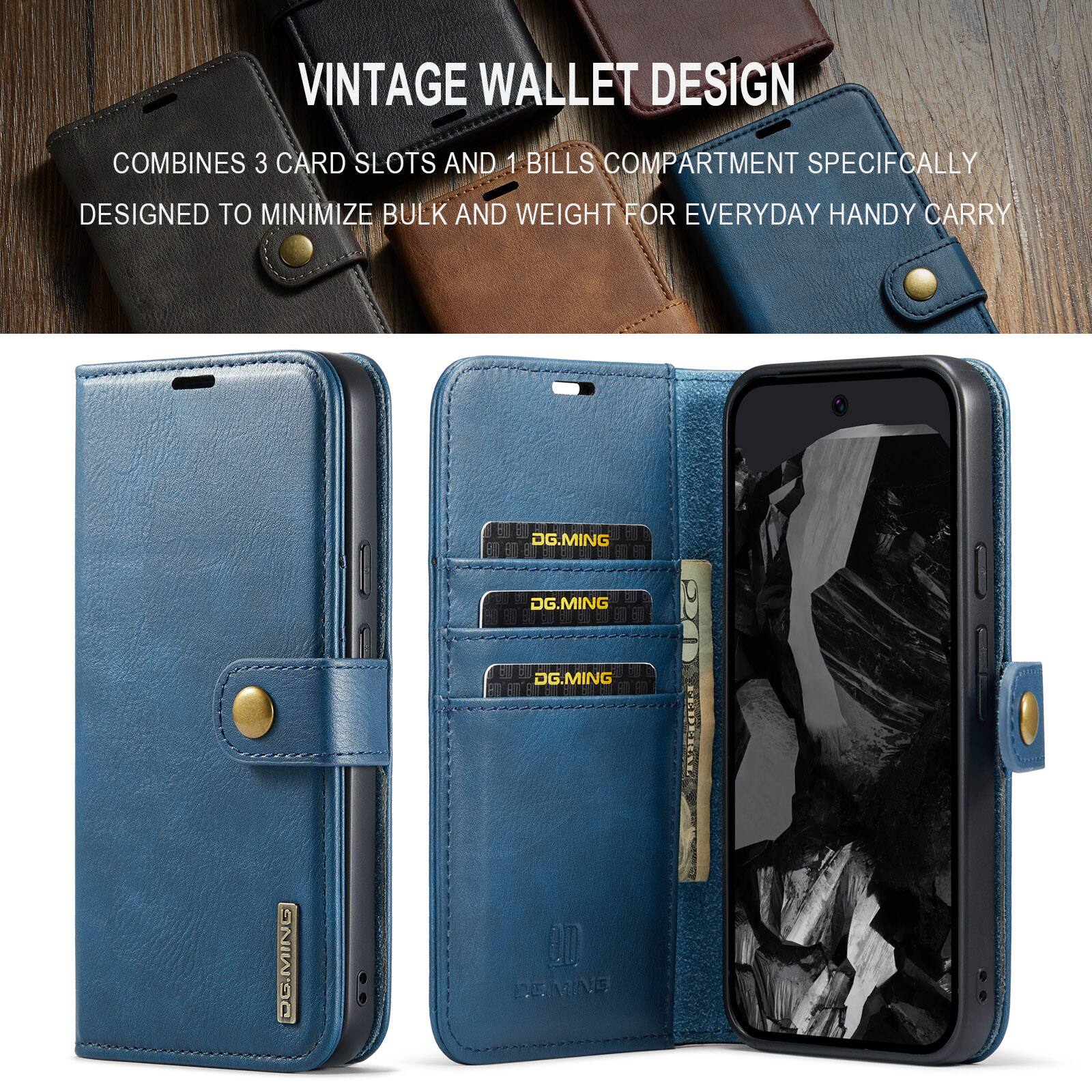 VINTAGE WALLET DESIGN

COMBINES 3 CARD SLOTS AND 1 BILLS COMPARTMENT SPECIFICALLY DESIGNED TO MINIMIZE BULK AND WEIGHT FOR EVERYDAY HANDY CARRY