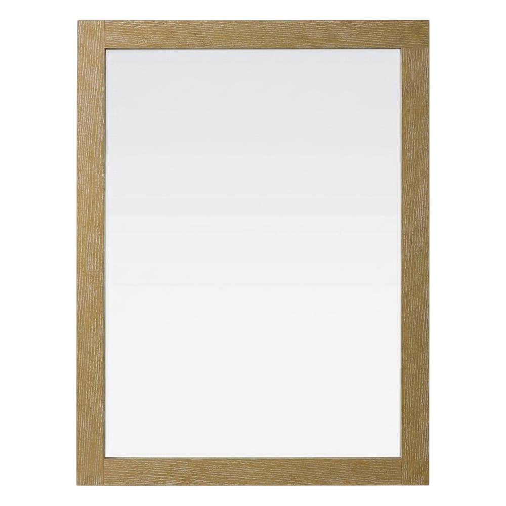 Elegant Kitchen and Bath - Noah Wooden Rectangle Mirror 22 x 32 - Linen Oak price history on PriceWatchPro