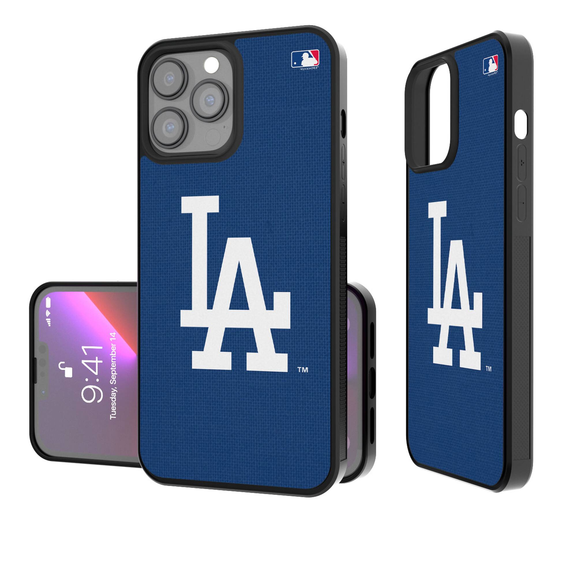 Keyscaper MLB Los Angeles Dodgers iPhone Solid Design Bump Case 13 - Main Image