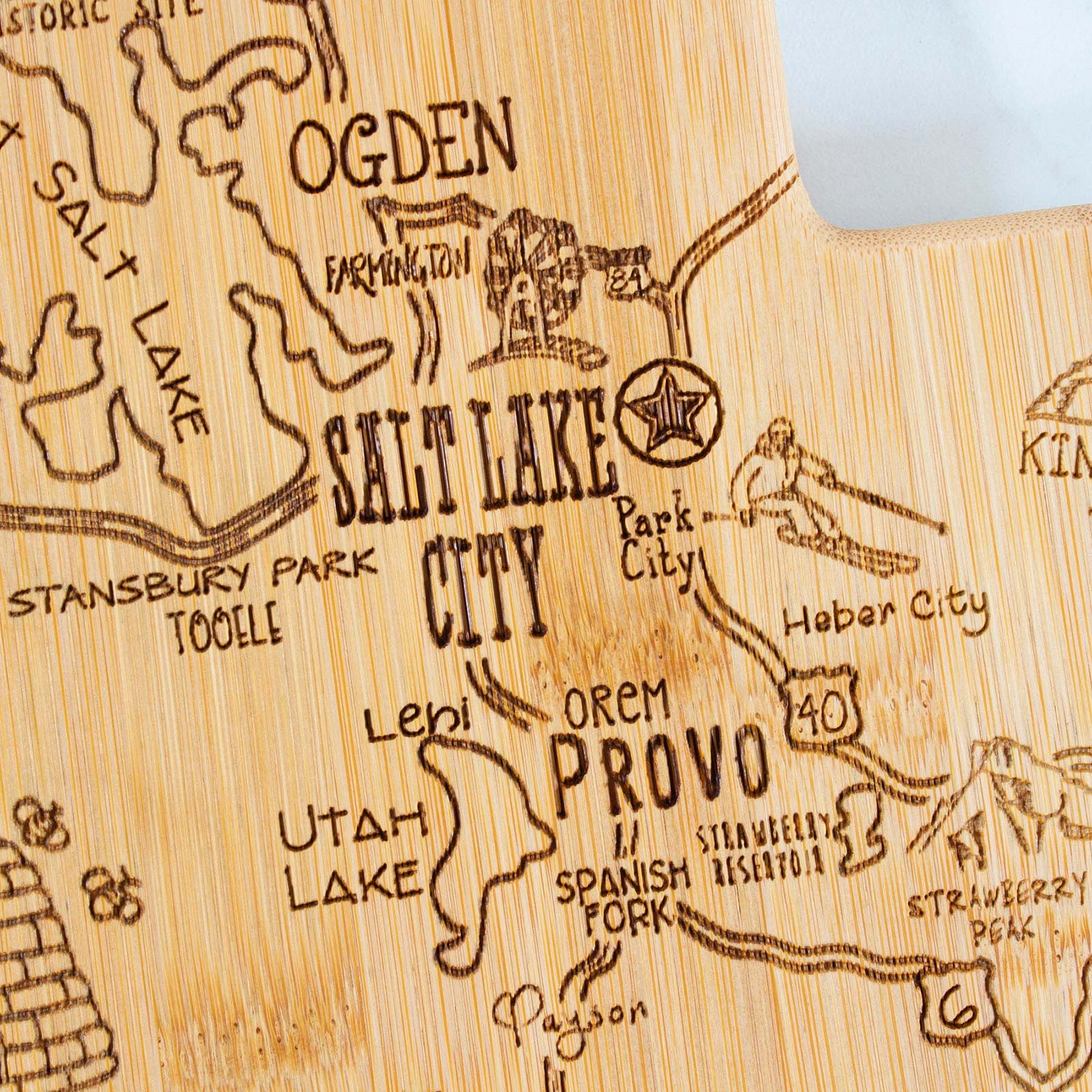 STORIC SITE  
OGDEN  
SALT LAKE  
FARMINGTON  
SALT LAKE CITY  
STANSBURY PARK  
TOOELE  
KING CITY  
LEHI  
OREM  
PROVO  
UTAH LAKE  
HEBER CITY  
SPANISH FORK  
STRAWBERRY RESERVOIR  
STRAWBERRY PEAK  
PAYSON