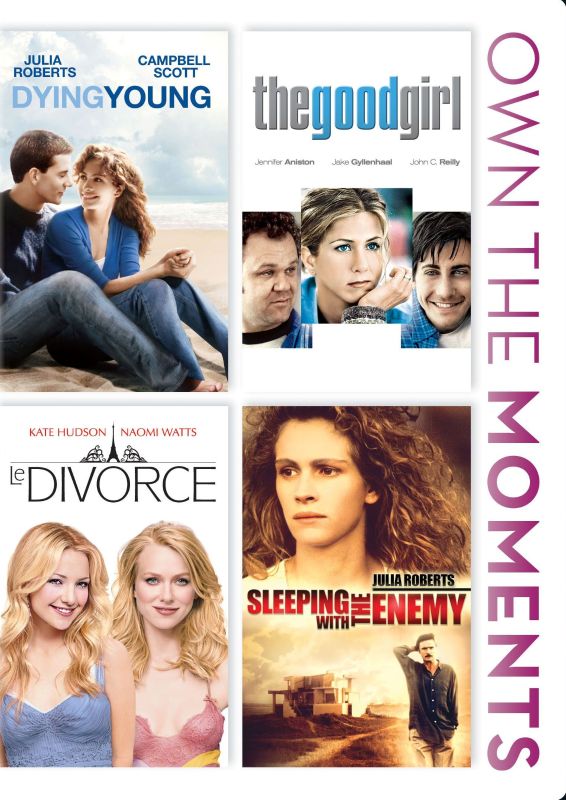  Dying Young/Good Girl/Le Divorce/Sleeping with the Enemy [DVD]