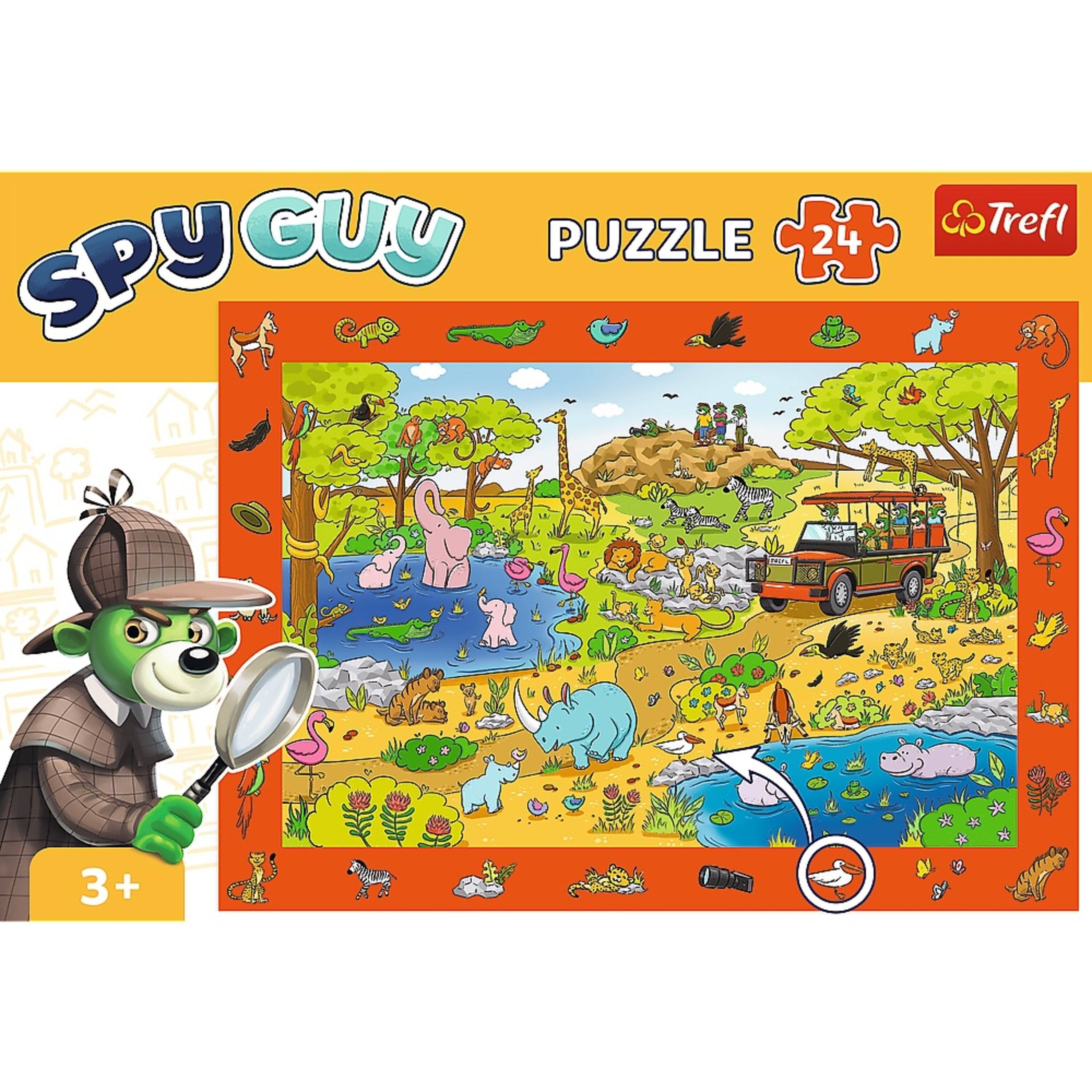 SPY GUY  
PUZZLE 24  
Trefl  
3+