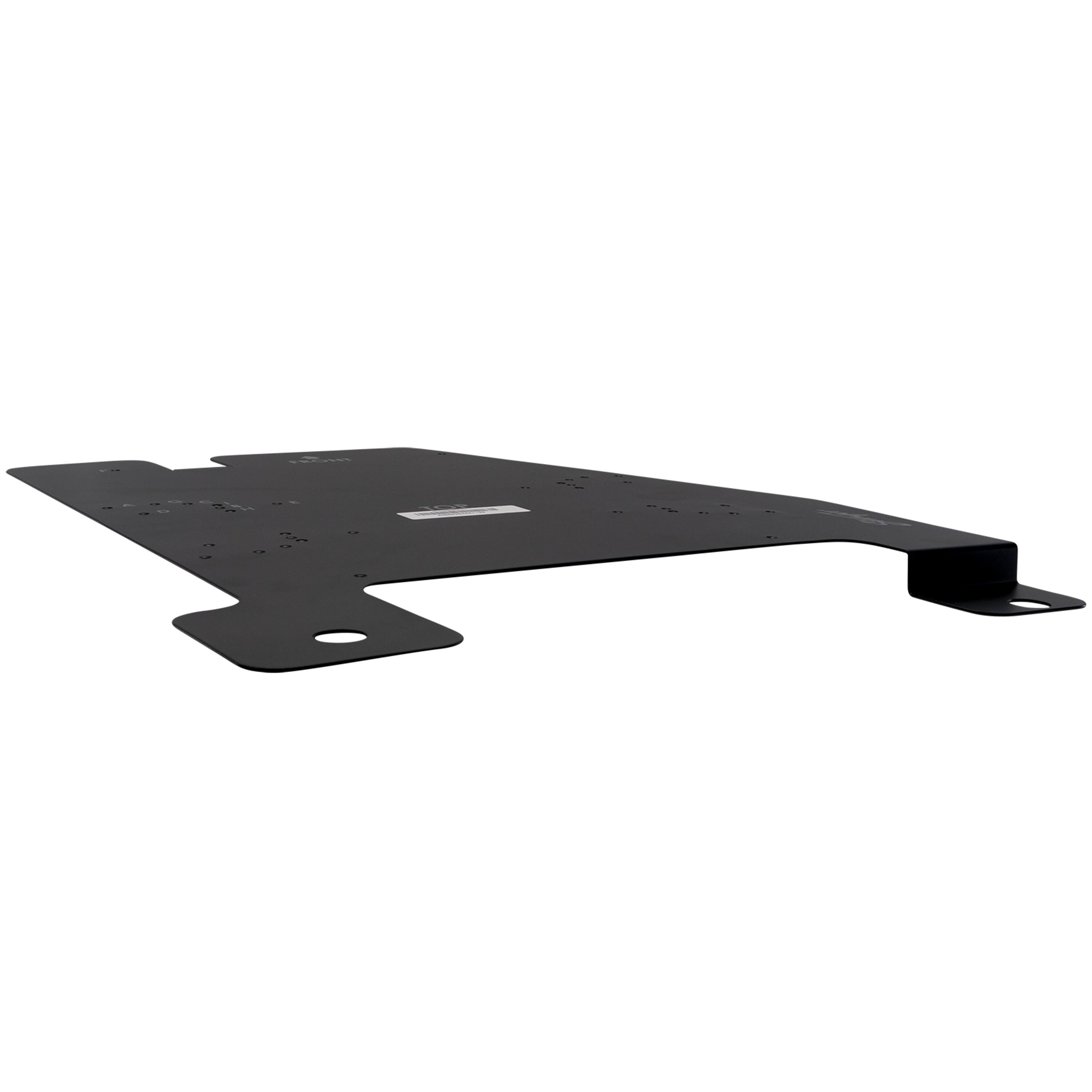 Alt View 13. Stinger - Driver Side Under-Seat Amplifier Mounting Bracket for Select Jeep Wrangler JK Vehicles - Black.