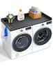 VEVOR - Washer Dryer Countertop with 3 Splicing Panels, 54" x 27" Wooden Washer and Dryer Countertop with Non-Slip Pads - Black