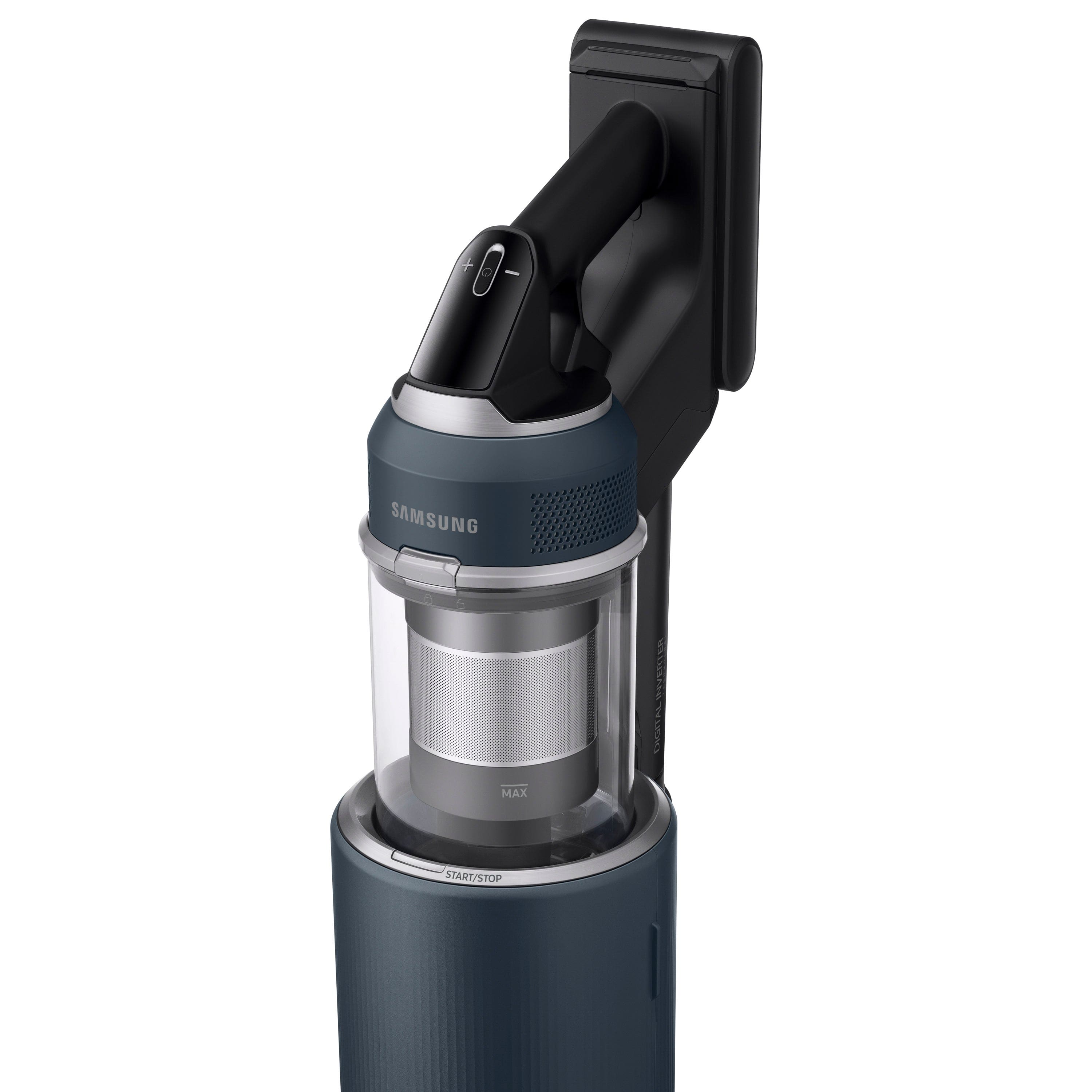 Alt View Zoom 15. Samsung - BESPOKE Jet Cordless Stick Vacuum with All-in-One Clean Station - Midnight Blue.