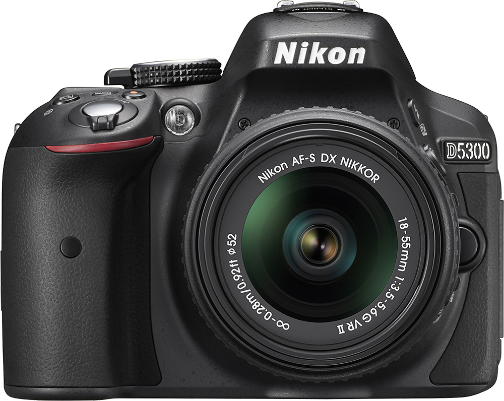 Nikon D5300 DSLR Camera with 18-55mm VR Lens - Best Buy