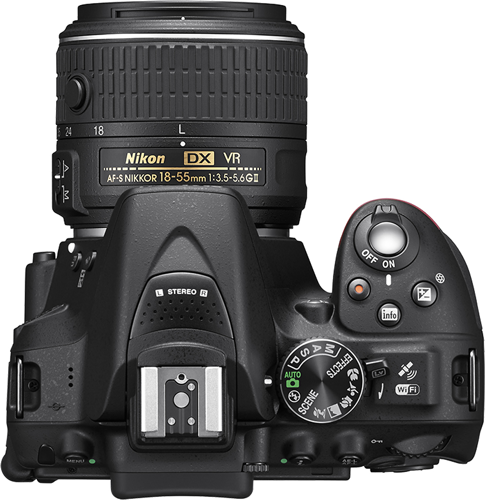 Best Buy: Nikon D5300 DSLR Camera with 18-55mm VR Lens Black 1522